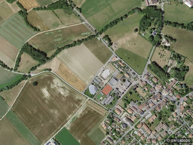 Luftbild Chéserex