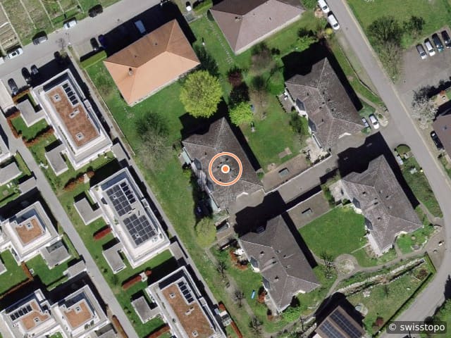 Luftbild Tribeystrasse 29, Worben