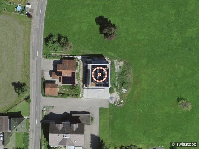 Luftbild Hauptstrasse 11A, Busswil