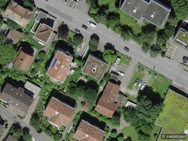 Luftbild St. Jakob-Strasse 15, Checken Sie die Lage