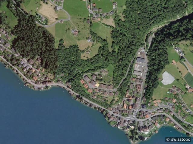 Luftbild der Lage – 3654 Sigriswil
