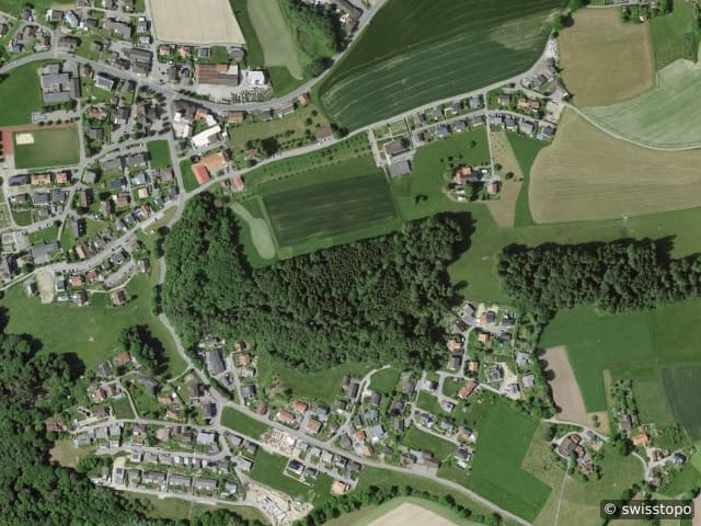Luftbild Gams
