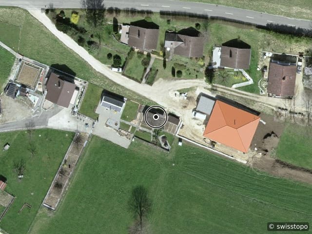 Luftbild rière les murats 20B, Soubey