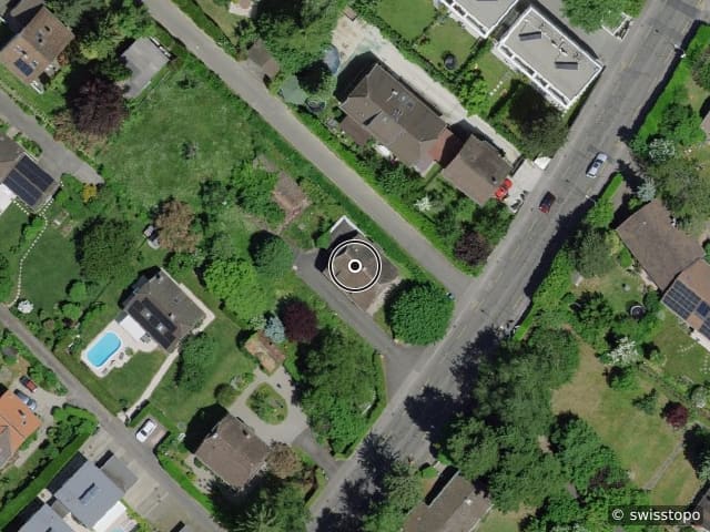 Luftbild Chemin Terroux 27, Le Grand-Saconnex