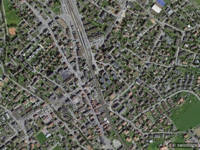 Luftbild Lyss