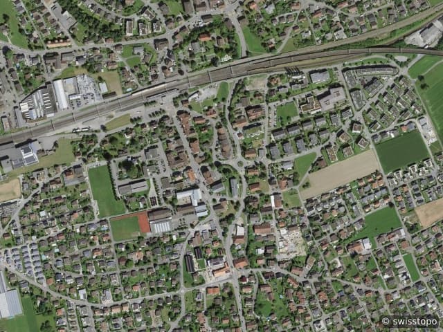 Luftbild Bruggerstrasse 54, Rupperswil