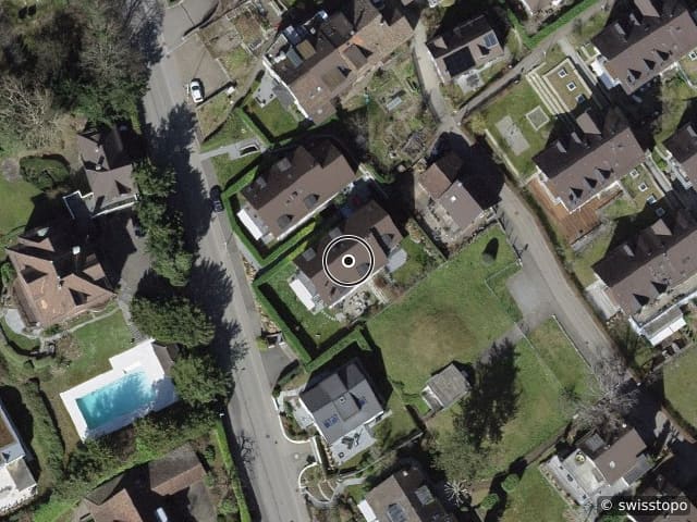 Luftbild Lerchenbergstrasse 76, Erlenbach
