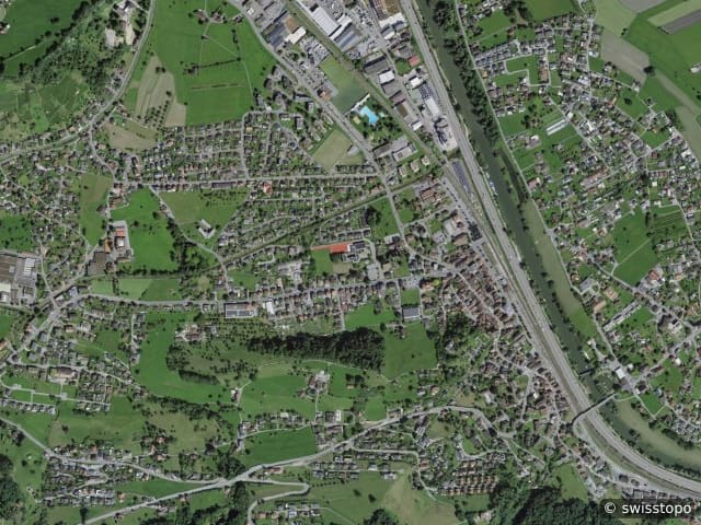 Luftbild Rheineck