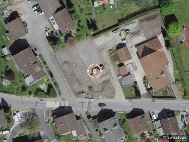 Luftbild Sägegasse 26c, Münsingen