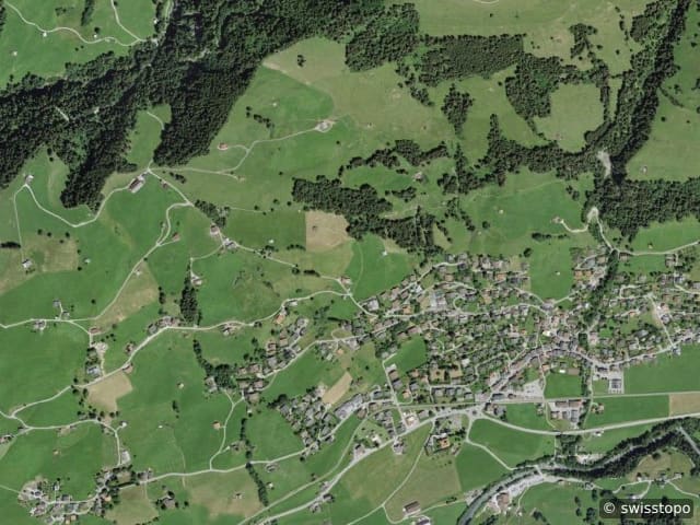 Luftbild Rougemont