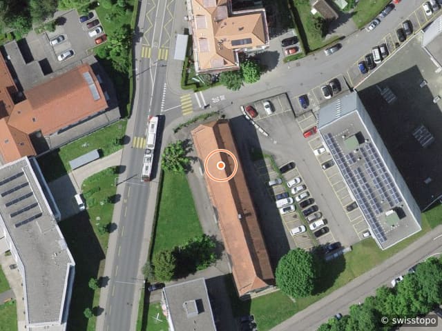 Luftbild Route Saint-Barthélemy 21, Fribourg