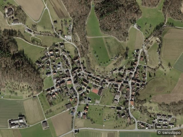 Luftbild Wasterkingen