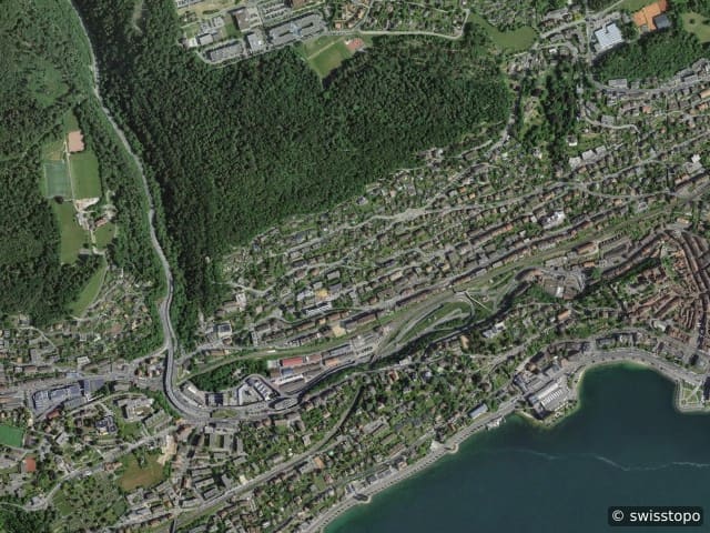 Luftbild Neuchâtel