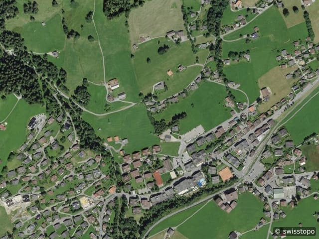 Luftbild Schönried