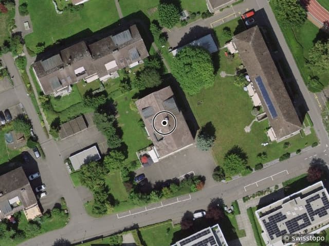 Luftbild der Lage – Feldeggstrasse 33, 8590 Romanshorn