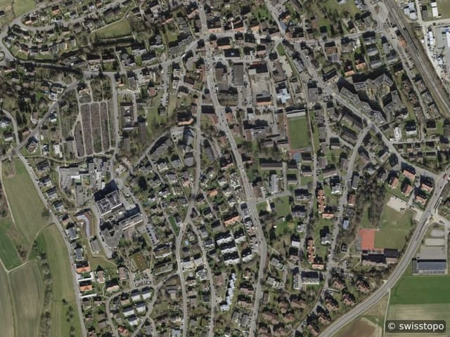 Luftbild Dielsdorf