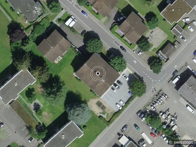 Luftbild Mattenstrasse 1, Mellingen