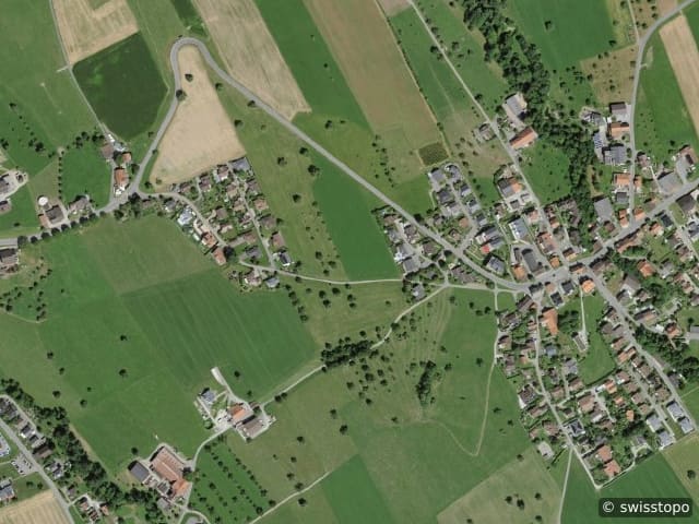 Luftbild Hämikon