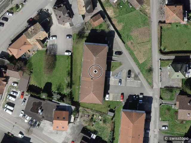 Luftbild Rue Paul-Montavon 3, Courgenay