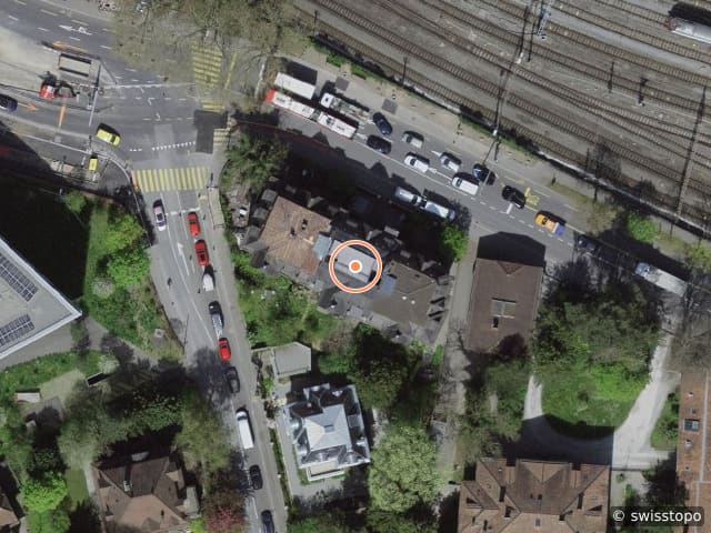 Luftbild Laupenstrasse 55, Bern
