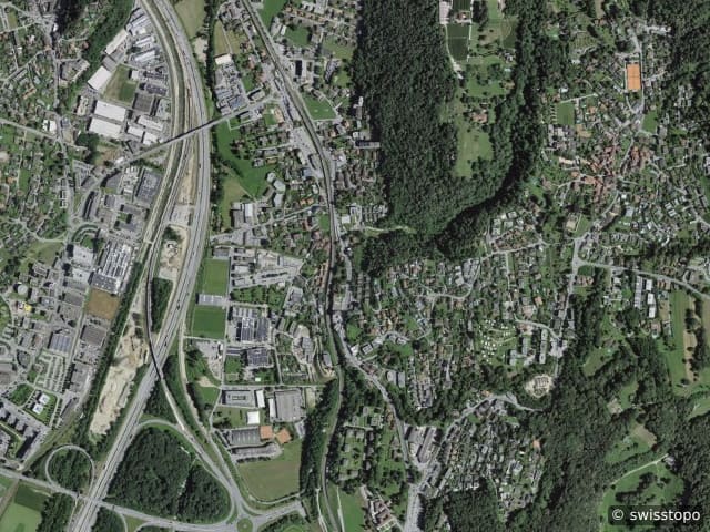 Luftbild Cadempino