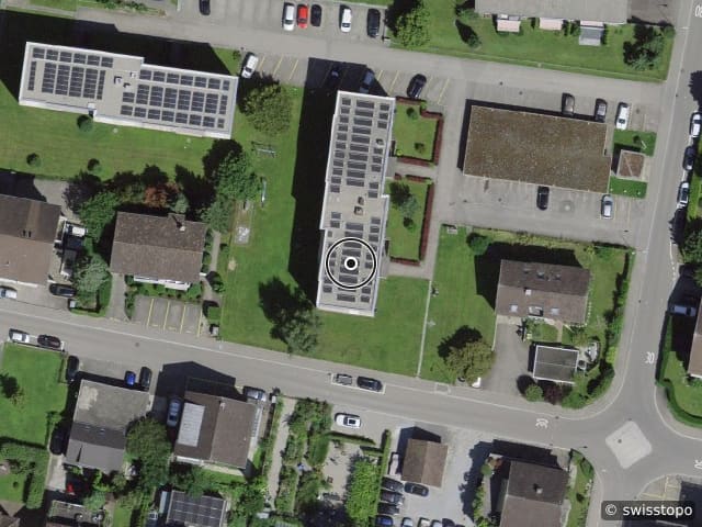 Luftbild Rosenstrasse 20b, Wil