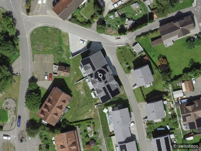 Luftbild der Lage – Obere Mühle 2, 8586 Riedt b. Erlen