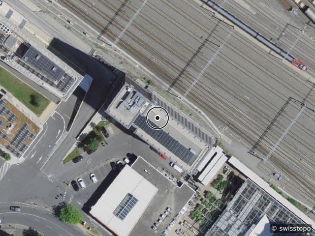 Luftbild Avenue Du Silo 5, Renens