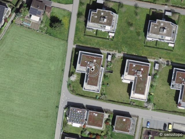 Luftbild Kastanienweg 68, Belp