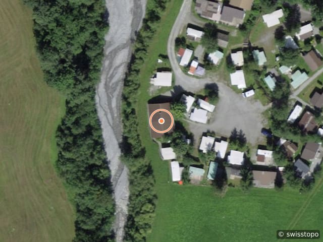 Luftbild der Lage – Wärgistalstrasse 8a, 3818 Grindelwald