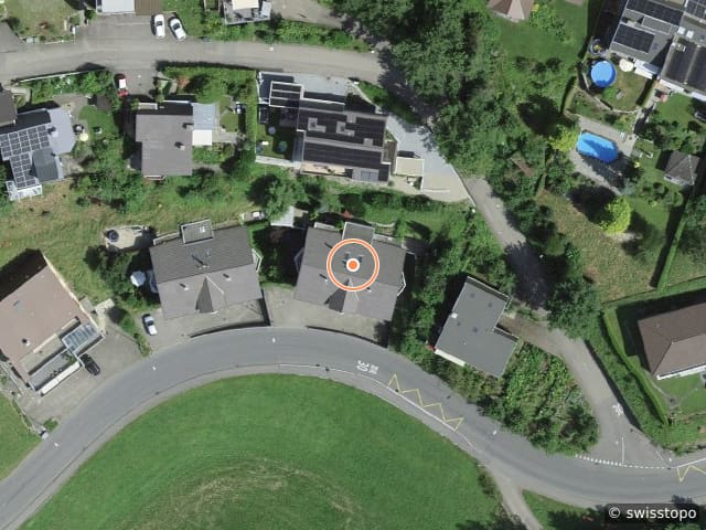 Luftbild Spitalstrasse 9, Wolhusen