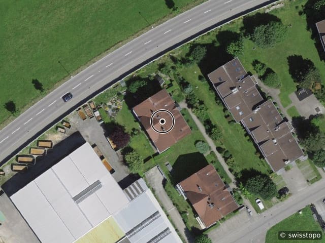 Vista aerea della posizione – Feldstrasse 7a, 8370 Sirnach