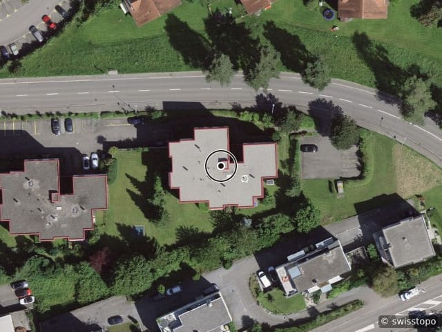 Luftbild Wilenstrasse 18, Rorschacherberg