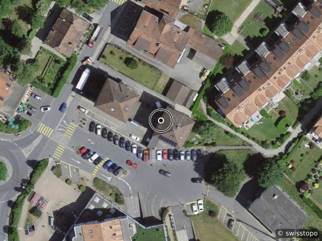 Luftbild Rue de Praz-Palud 8, Echallens