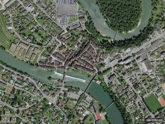 Luftbild Bremgarten (AG)
