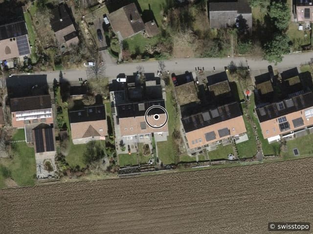 Luftbild Helmweg 14c, Winterthur