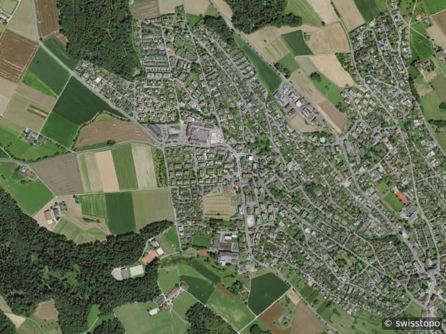 Luftbild Niederrohrdorf