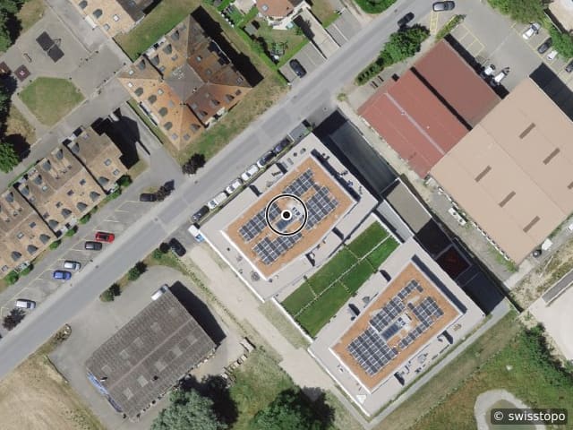 Luftbild Rue de la Paix 5A, Gland