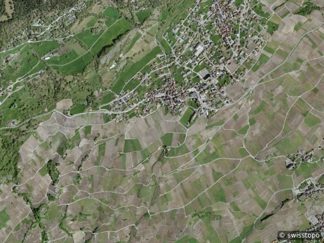 Luftbild Conthey