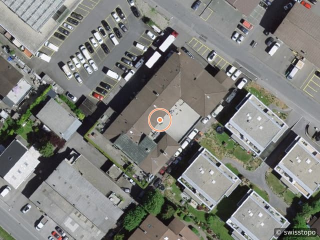 Luftbild Chriesilöserstrasse 61, Bad Ragaz