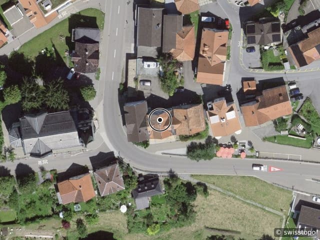 Vista aerea della posizione – Dorf 1, 9038 Rehetobel