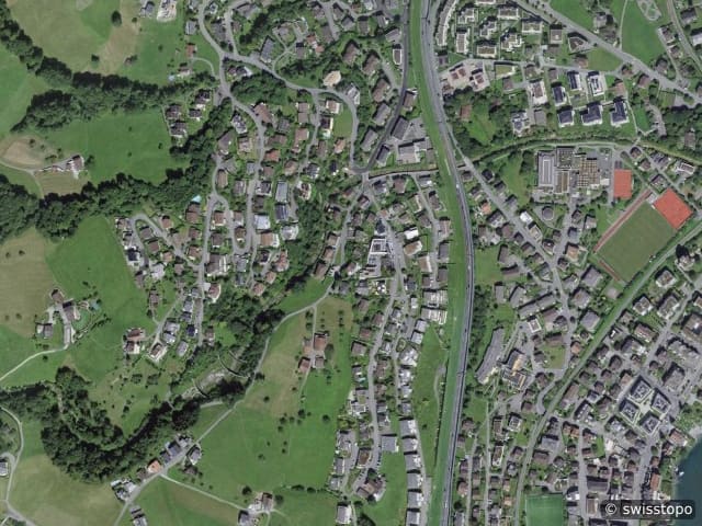 Luftbild Hergiswil NW