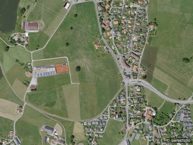 Luftbild Bossonnens