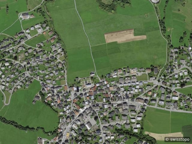 Luftbild Flims Dorf
