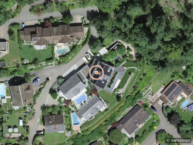 Luftbild In der Halde 16, Widen