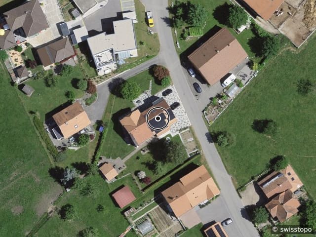 Luftbild Route de Brenles 37, Siviriez