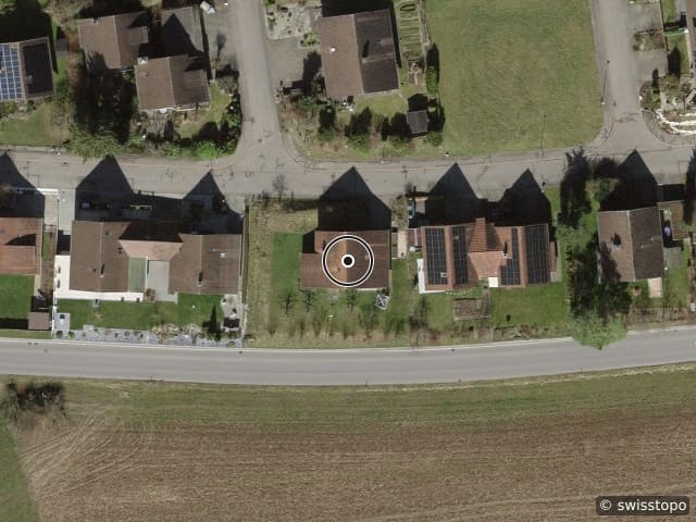 Luftbild Baumgartenweg 14, Rutschwil