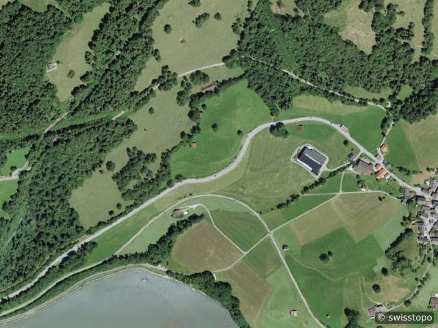 Luftbild Rossinière