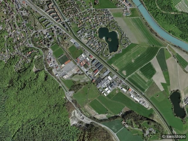 Luftbild Les Evouettes