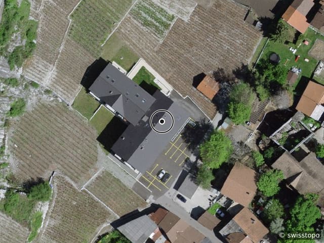Luftbild Chemin de Relongin 1A, Ardon